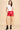 LEATHERETTE PU SHORTS PANTS WTIH SIDE POCKET
