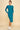 LONG SLEEVE HIGH NECK MIDI DRESS WITH DEEP SIDE SLIT